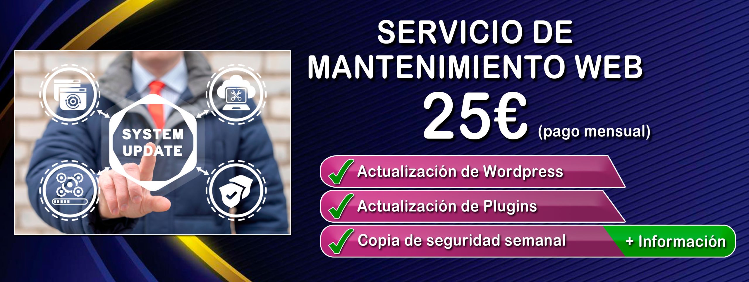 Mantenimiento Web profesional